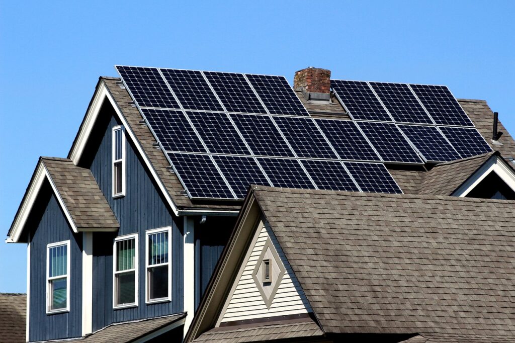 Roof Solar Panel Installation